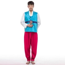 전통한복 결혼식 한복 퓨전 웨딩 신부 여성 남자 전통 의상 3 피스 민속 옷 공연 16