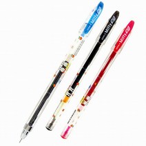 동아 미피 향기나는 중성펜, 0.5mm-적색