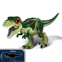 요고요 블록 쥬라기월드 대형 공룡 피규어, 10. 녹색 티라노 사우르스