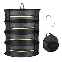 SEIHAN 튼튼한 다용도 건조망, 블랙, 1개