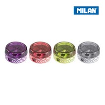 MILAN 밀란 스핀 연필깎이, 1개, 회색