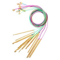 아후강 바늘 터니시안 코바늘 뜨개질 뜨개 DYI, 1개
