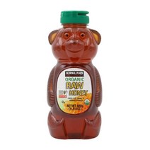 커클랜드 RAW HONEY 로우 꿀 680g 곰돌이꿀, 1개