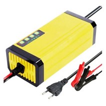 LED 디스플레이 자동차 오토바이 배터리 충전기 다중 보호 지능형 전류 전압 조정, EU Plug, EU Plug