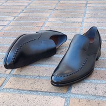 젠틀안트 골퍼라인 슬립온로퍼 남성수제화구두 블랙 CZ1052-2