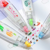 쇼팡 일러스트 데코펜 데코테이프 펜타입, 1개, 14.화이트-옐로스타