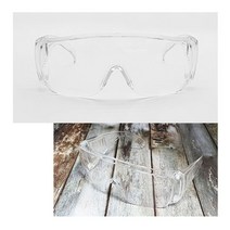 [풀리줄리] 기스방지 전체 투명 패션 보안경 고글 작업 눈보호 1p, 1개