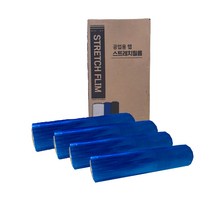 청아 스트레치필름 공업용랩 포장용랩, 20MICx350M, 청색