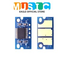 각인기 레이저마킹 로고각인 마킹기Konica Minolta 용 4695MF KMC4650 토너 카트리지 칩 4600 레이저 프린, 14 US Cyan 4PCS