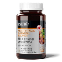 인테로 종합 멀티비타민 미네랄 밸런스 대용량 캐나다비타민, 캐나다산 종합비타민 1통(6개월분), 6개월분_1개