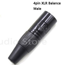 오디오케이블 16 코어 Pcocc 단결정 구리 FOSTEX TH900 MKII MK2 헤드폰 이어폰 케이블 DIY 오오, 06 4pin XLR male_05 1.2 메터