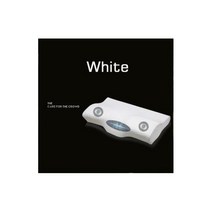 열쇠없이 휴대용 지문인식 스마트 자물쇠 음악 베개 사이드 슬리퍼 정형 외과 편안함 메모리 폼 수면 촉진, 50x30 센치메터, WHITE