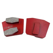 휘니샤 금속 본드 콘크리트 다이아몬드 그라인딩 절단 디스크 스크레이퍼 신발 퍽 도구 9 개 Klindex 바닥 그라인더 확장기 750, 11.grit 120 - hard bond