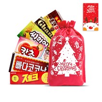 크리스마스 6종선물세트+축복카드 롯데공식몰 성탄절선물 학교 교회 학원 유치원 어린이집 행사 간식 선물 당일발송, 7세트, 6종선물세트