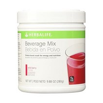 허벌라이프 음료 믹스 단백질 가루, mixed-berry, 9.88 Ounce (Pack of 1)