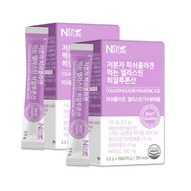 (해썹) 500달톤 저분자 피쉬콜라겐 먹는 엘라스틴 히알루론산 분말 28포 X2개 콜라겐펩타이드 콜라겐500 데스모신, 2박스, 2.5g X 28포