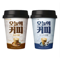 빙그레 오늘의커피 카페라떼 250mlx20컵, 250ml, 20개