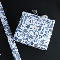 AimtoHome DIY 공예용 다크 그린 티슈 페이퍼 선물 포장지 정품보장, mens ties  heart