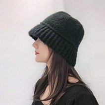 가을 겨울 시즌에 어울리는 여성 패션 니트 모자 117