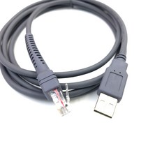 usb to rj48 rj50 스캐너 데이터 케이블 ls2208 ls1203 ls2208ap ls4008i ls7808 ds3400 for zebra xunbao motorola, 2m