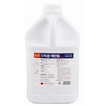 삼현제약 소독용 에탄올 청소용 알콜 83%함유 4L 1통