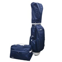 [새상품][트리거 골프]무료배송 NEW 2022년 아우디 골프백 세트 캐디백 + 보스톤백 경량 남성 여성, 아우디 블랙-주황색실선