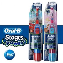 [NATURE] 오랄비 어린이 회전형 전동칫솔 5세이상 스테이지 파워 N T : 245A4B+1636, NATURE 쿠팡 남아용전동칫솔