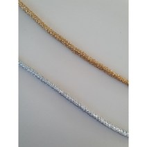 금사 은사둥근끈 납작끈 골드줄 실버줄 리본공예선물포장끈 (YD판매), 2