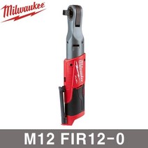 _ 밀워키 충전임팩라쳇렌치 M12 FIR12-0(12V) 본체만, 1개