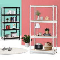 매장 창고정리 재고보관 철제 조립선반 약국 슈퍼마켓 디스플레이 디피용 빵집 진열대, JSR 독립2단 화이트 150cm 60x40cm