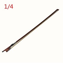 1pcs 크기 18 14 12 34 44 바이올린 활 변형 없음 브라질 레드 샌달우드 말 헤어 액세서리, 연한 초록색