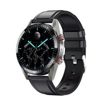 야구스피드건 속도측정기 스피드건 1 새로운 화면 스마트 시계 방수 디스플레이 시간, 총 가죽