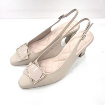 미소페 미소페 여성7cm 무광 골드장식 슬링백 112212020BG