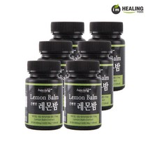 아임힐링 간편한 레몬밤 60정 x6개, 단품, 단품