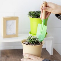 홈가드닝 플랜테리어 토기 파스텔 미니화분 물빠짐좋은 집들이선물 정원 꽃, 레드