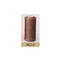 1mm 150D 가죽 왁스 스레드 코드 DIY 수공예 도구 핸드 스티칭 50 미터 플랫 재봉 라인118755, NO 6