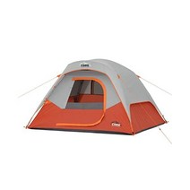 CORE 야외 가족 하이킹 배낭여행을 위한 텐트 | 4인용 / 6인용 9인용 휴대용 돔 캠프 캠핑 액세서리 수납 주머니 포함, 4 Person