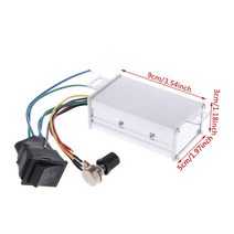 IOT 스마트홈 와이파이 무선 DC 12V 36V 소프트 스타트 가역 모터 속도 제어 PWM 컨트롤러 판매, 한개옵션0, 한개옵션0