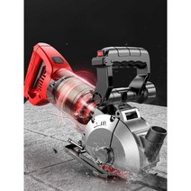 고속 도로컷팅기 콘크리트 금속 철근 홈파기 절단기, (115 모델 5800W) 톱날 5개 세트, 1개