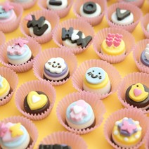 이니셜 큐티 파스텔 초콜릿 만들기, 1개