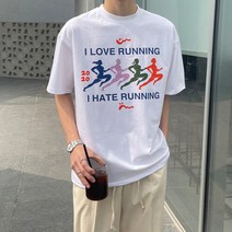 뉴메이드 재현 러닝 반팔티셔츠
