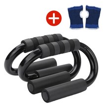 팔굽혀펴기기구 푸쉬업바 디지털 밸런스 멀티푸쉬업바 풀업바 헬스 플란체, 그레이+장갑