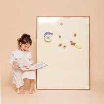 [노리터보드] 릴리 원톤 M 아이보리(B) 유아 자석 칠판 보드