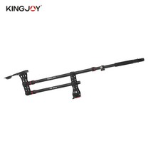 Kingjoy VM-301A 미니 지브 크레인 개폐식 알루미늄 합금 사진 영화 메이커 만들기 유체 액션캠 휴대용카메, 한개옵션0