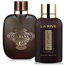 [1+1] 라리브 남성향수 베스트 전라인 150ml +, 01_블루라인 EDT 90ml, 02_레드라인 EDT 90ml