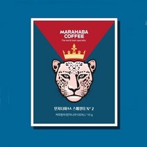 마라하바 드립백 드립 커피 틴자니아AA 스페셜티 10g x 10개 벌크, 탄자니아 AA 스페셜티 10g x 10개 벌크