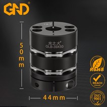 모터 커플링 스테인레스 스틸 D56 L64 더블 다이어프램 커플 링 탄성 커넥터 볼 스크류 스텝 서보 인코더 컴퓨터, 03 15x18