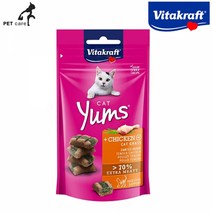 1+1 비타크래프트 캣얌 치킨 캣그라스 40g, 5개