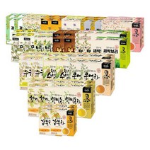 쌍계명차 뽕잎차 감잎차 결명자차 누룽지차 도라지차 현미녹차 국화차 매화차 옥수수수염차 수국차 둥굴레차 40Tx4개, 쌍계명차 국화차 40Tx4개