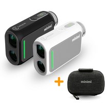 캐디톡 미니미 골프 거리측정기 [내일도착 / 22시 마감], 화이트+하드파우치